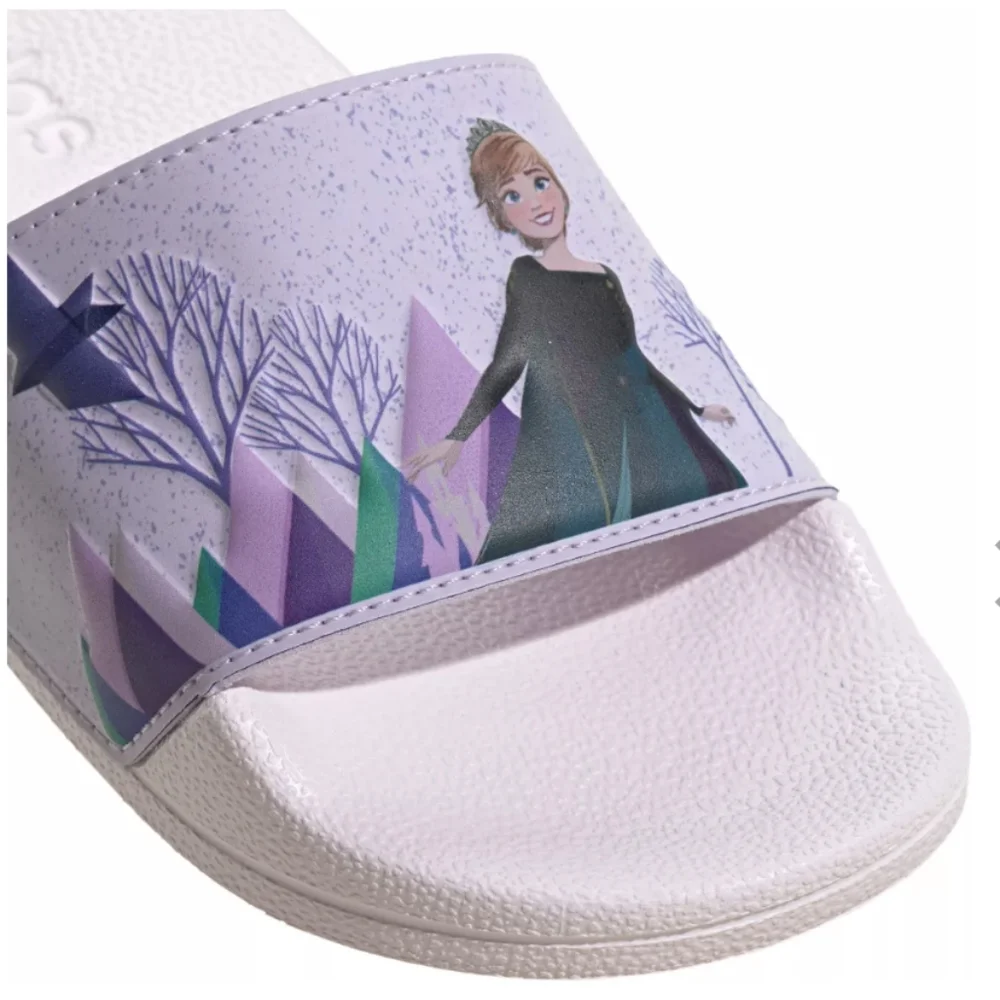 adidas X Disney Kids' Frozen Adilette Slides